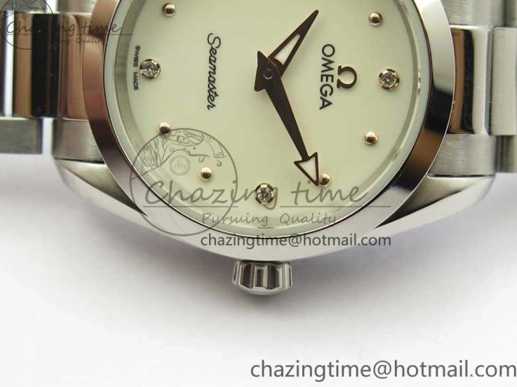 0516 Aqua Terra Seamaster ZF 1:1 Best Edition White Dial on SS Bracelet Gen Lightweight 7903